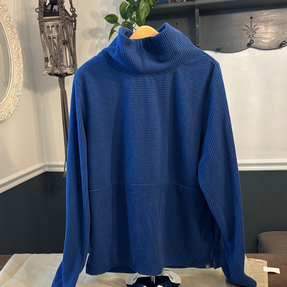 Women’s Royal Blue corduroy Sweater
